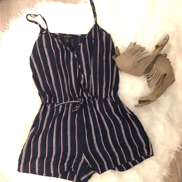 Banana Republic stripe short romper - Picture 8 of 8
